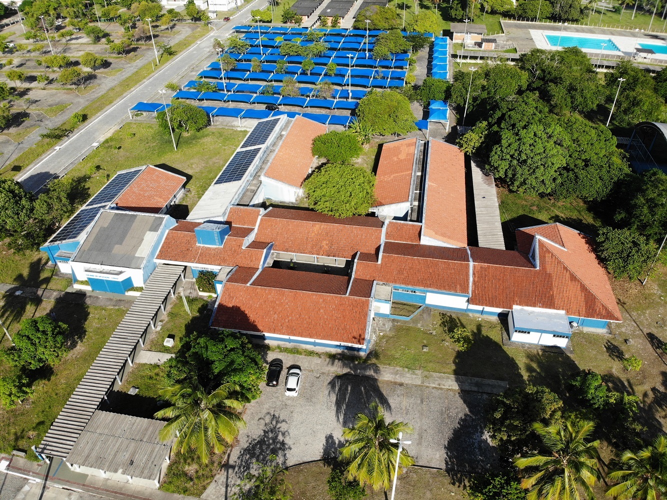 Em 2023, a cobertura de prédios do Campus de São Cristóvão será revitalizada. (foto: Dipro/UFS)