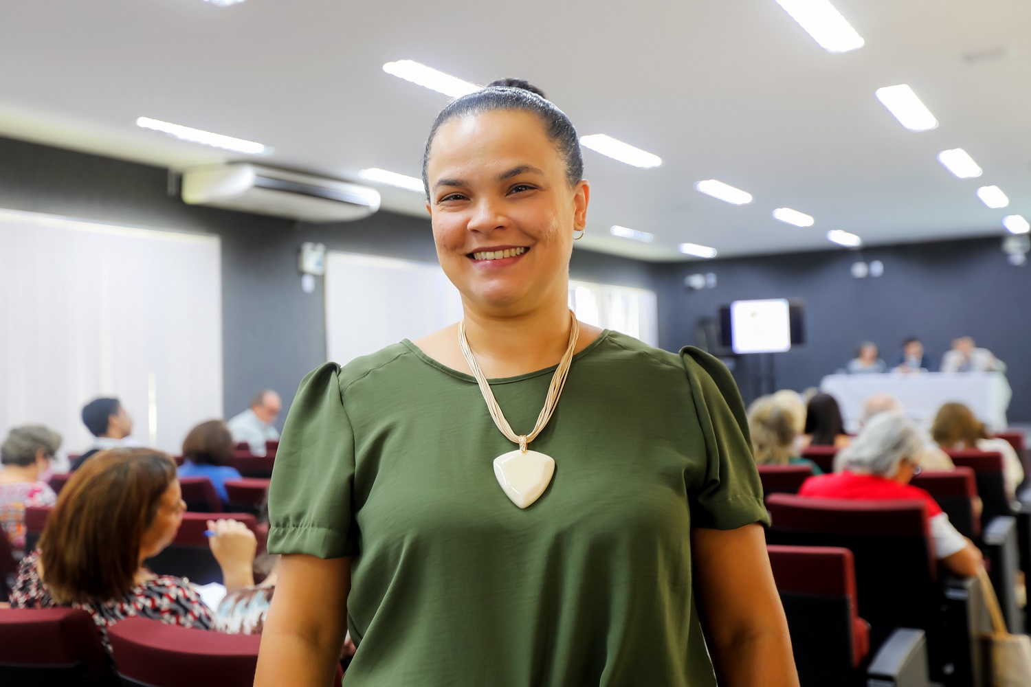 Anne Emilie, doutoranda em Educação na UFS