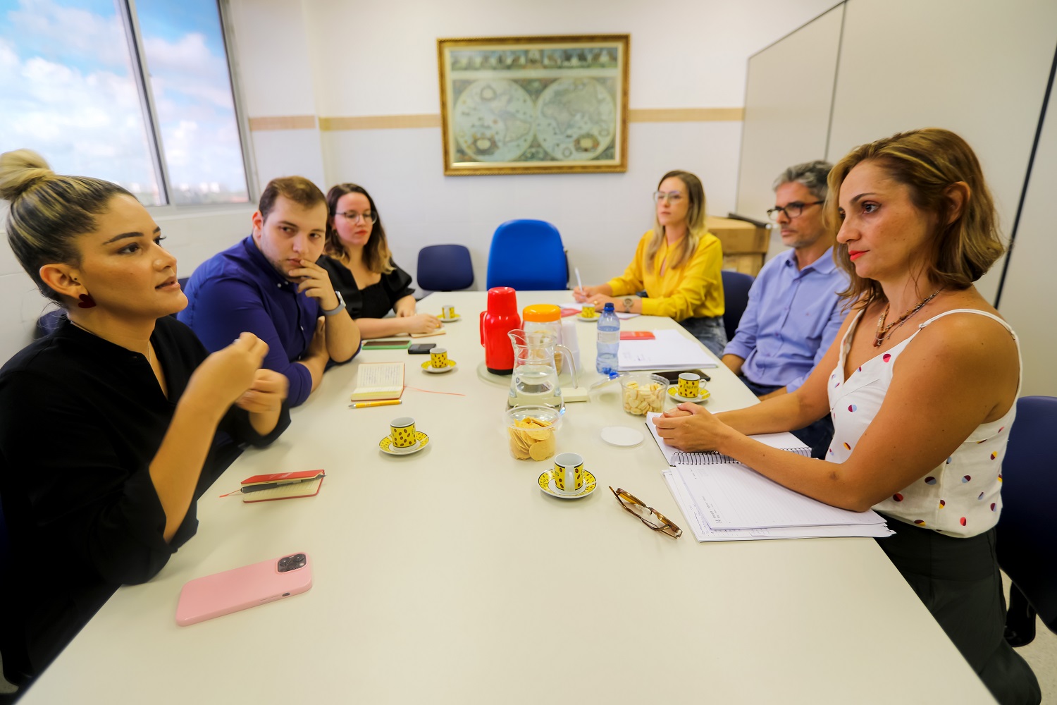  Um dos resultados do encontro foi a possibilidade da realização de estágios internacionais. (fotos: Schirlene Reis/Ascom UFS)