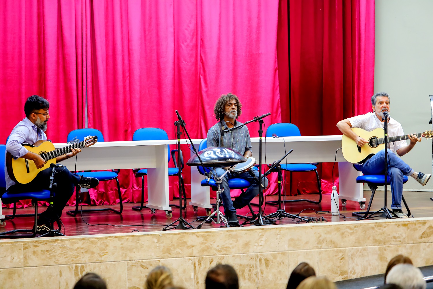 #ServidorCidadãofoi aberto com apresentações musicais. (foto: Schirlene Reis/Ascom UFS)