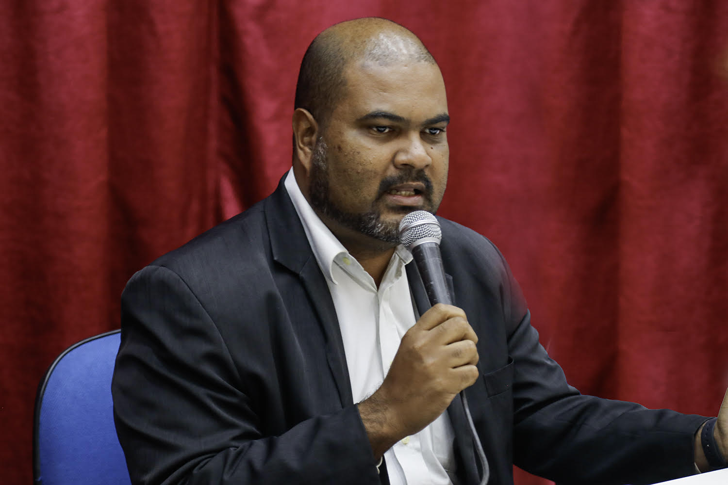 Reitor da UFS, Valter Santana, apontou razões para escolha da UFS como a instituição de preferência no Sisu. (Foto: Adilson Andrade/Ascom UFS)