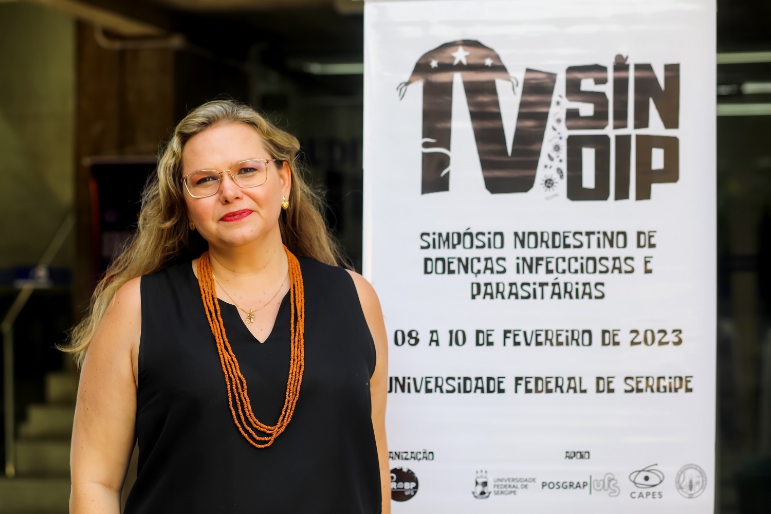 Professora Luciane Melo é coordenadora do evento. (Foto: Schirlene Reis/Ascom UFS)