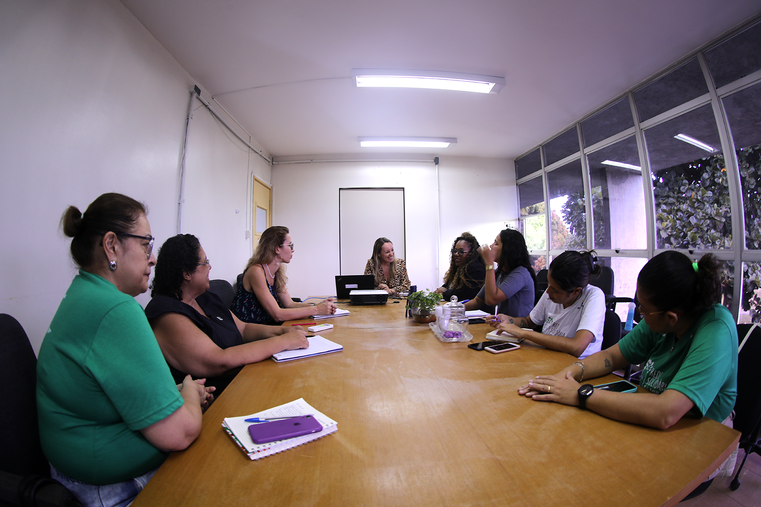 Reunião teve como objetivo ampliar os debates sobre o empreendedorismo feminino em Sergipe (Foto: Pedro Ramos / Ascom UFS)