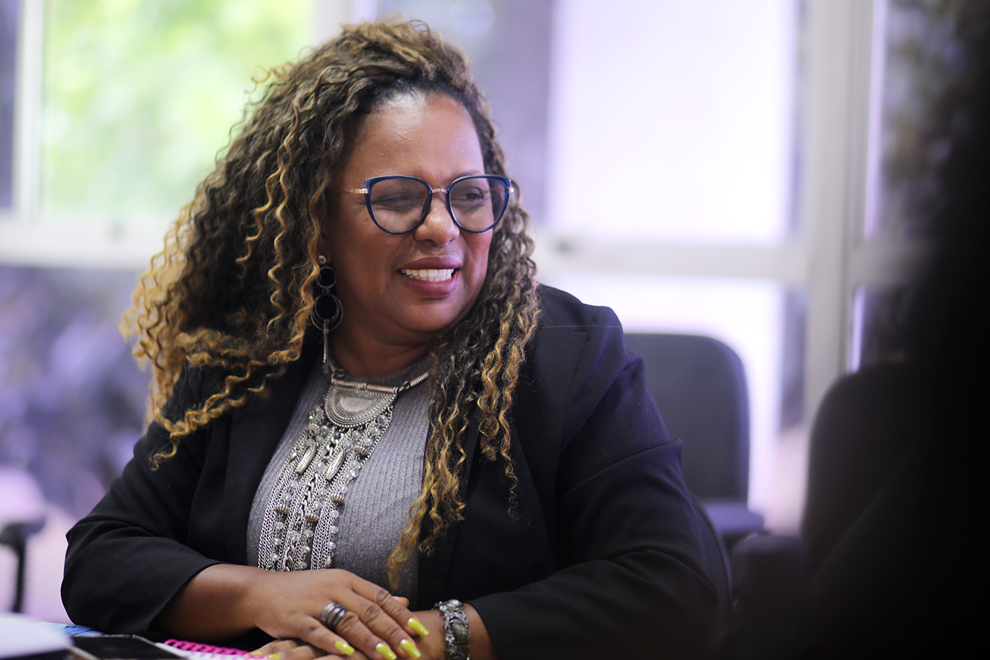 Ana Paula Santos, idealizadora do Mulheres em Movimento SE. (Foto: Pedro Ramos / Ascom UFS)