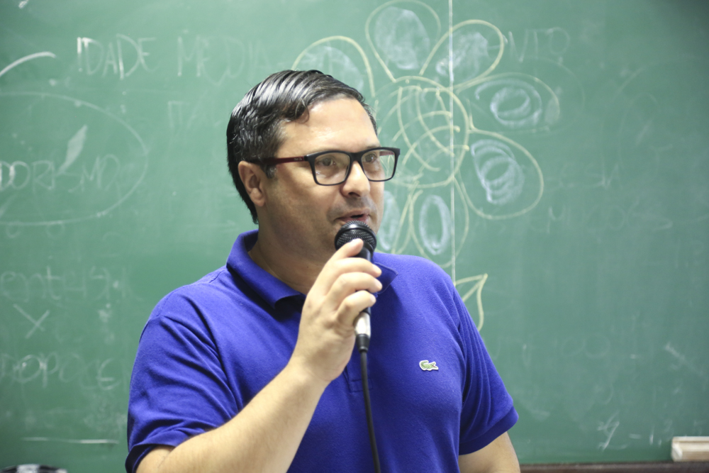 Lysandro Borges é professor do Departamento de Farmácia da UFS. (foto: Adilson Andrade/Ascom UFS)
