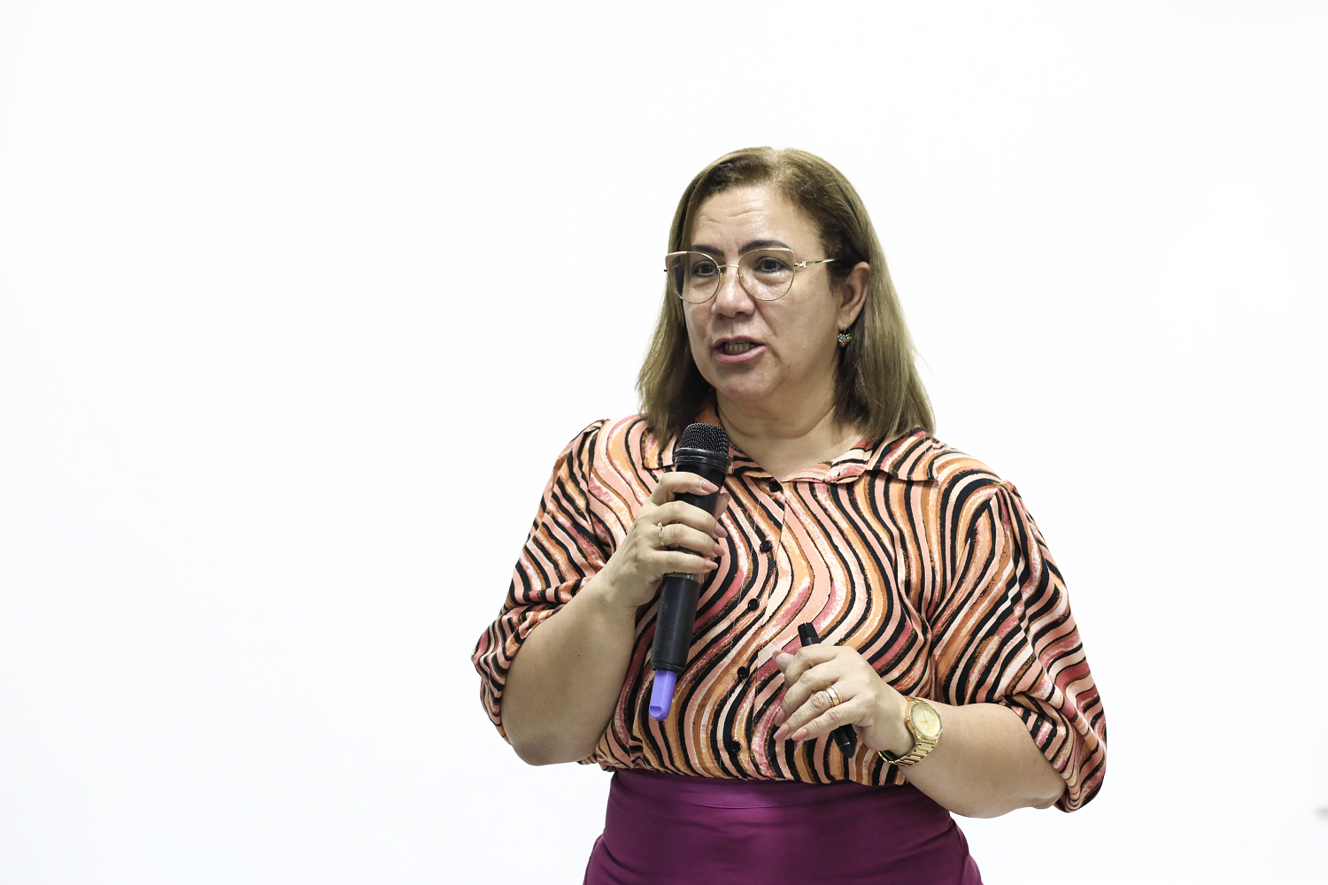 Helenice Garcia é vice-presidente do CREA (Fotos: Pedro Ramos/Ascom UFS)