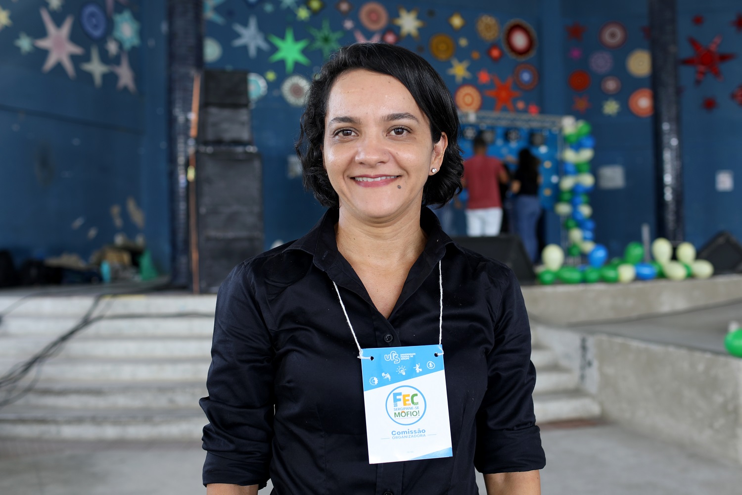 Gracyanne Araújo é professora do Departamento de Administração e organizou com seus alunos o I Festival de Empreendedorismo Cultural  (Fotos: Schirlene Reis/Ascom UFS)