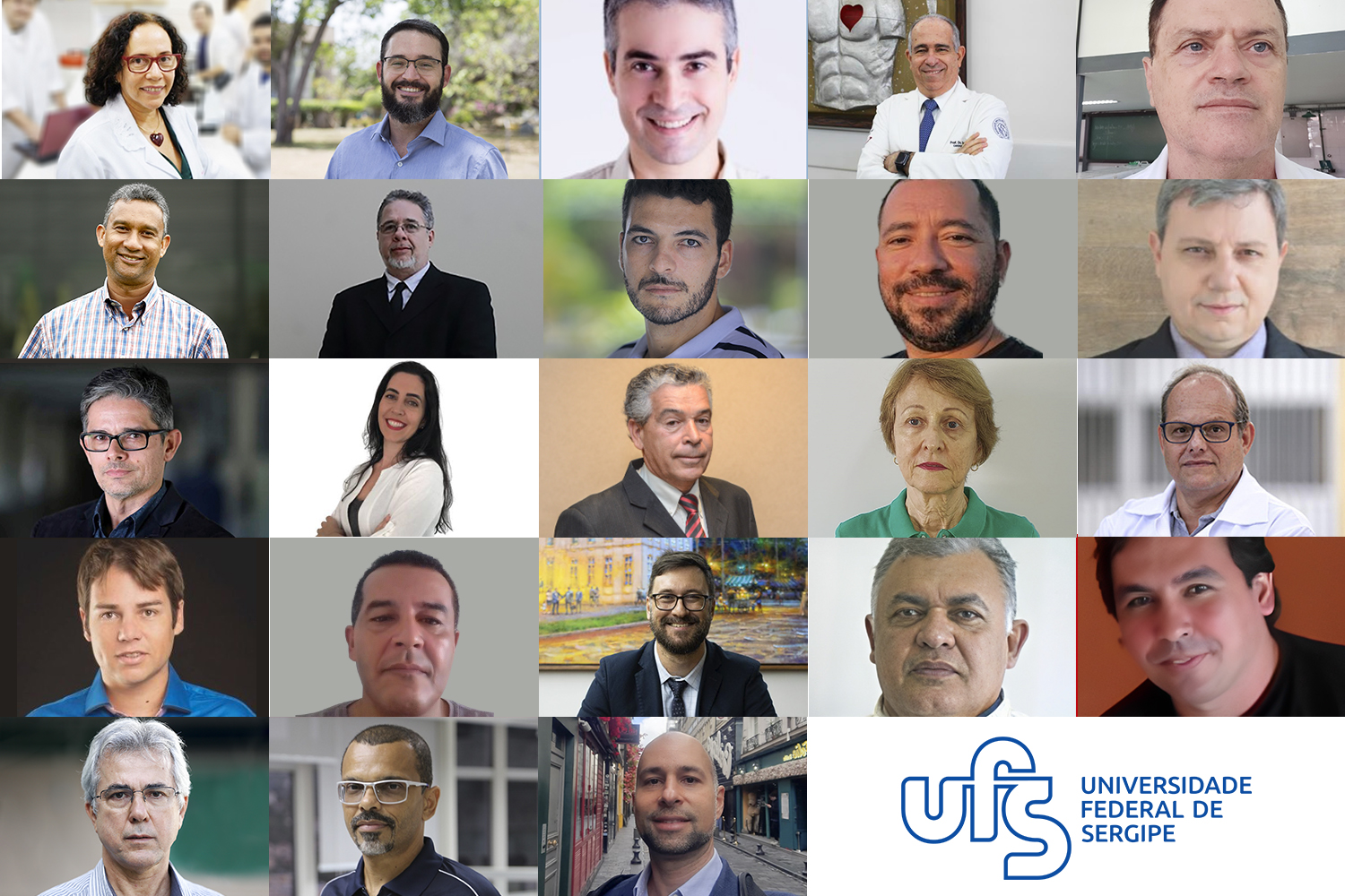 Pesquisadores da UFS que integram o ranking do AD Scientific Index 2023