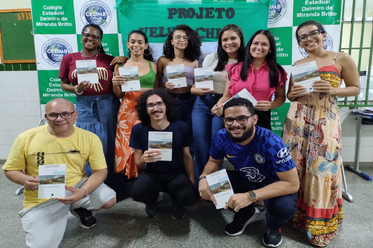 Algumas atividades do projeto são realizadas em escolas públicas da região do São Francisco