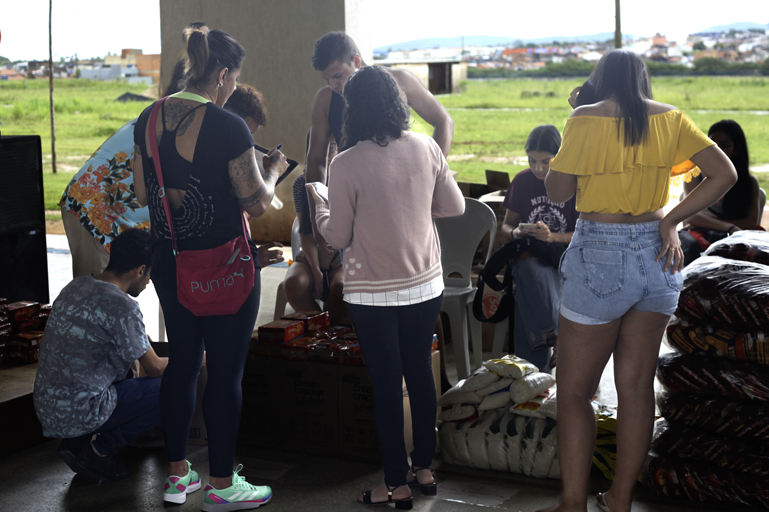 Contagem foi feita por docentes e técnicos, com representantes das três equipes de discentes 