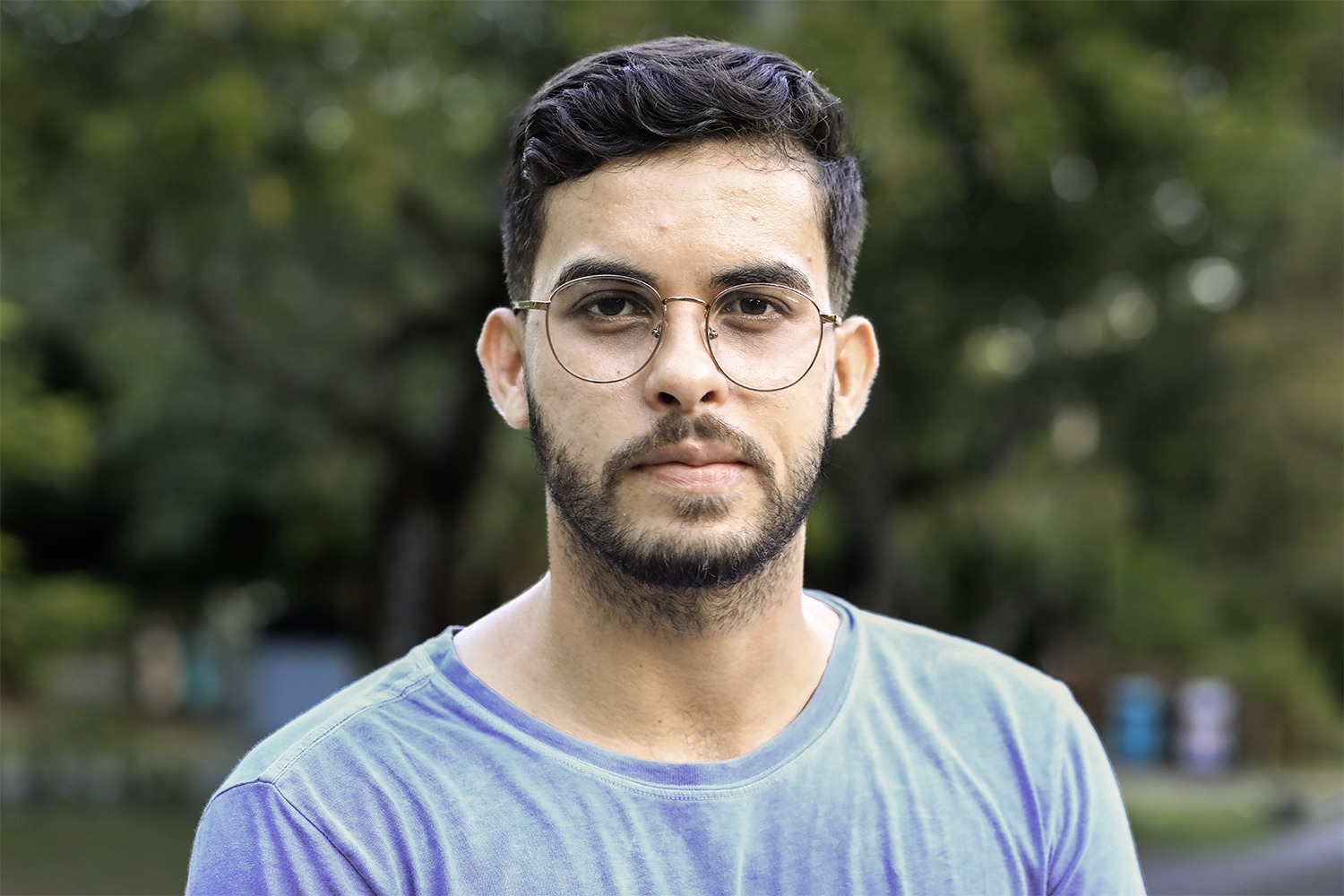"A UFS é um meio de realização de um sonho", disse o estudante José Rosário, da Licenciatura em Artes Visuais