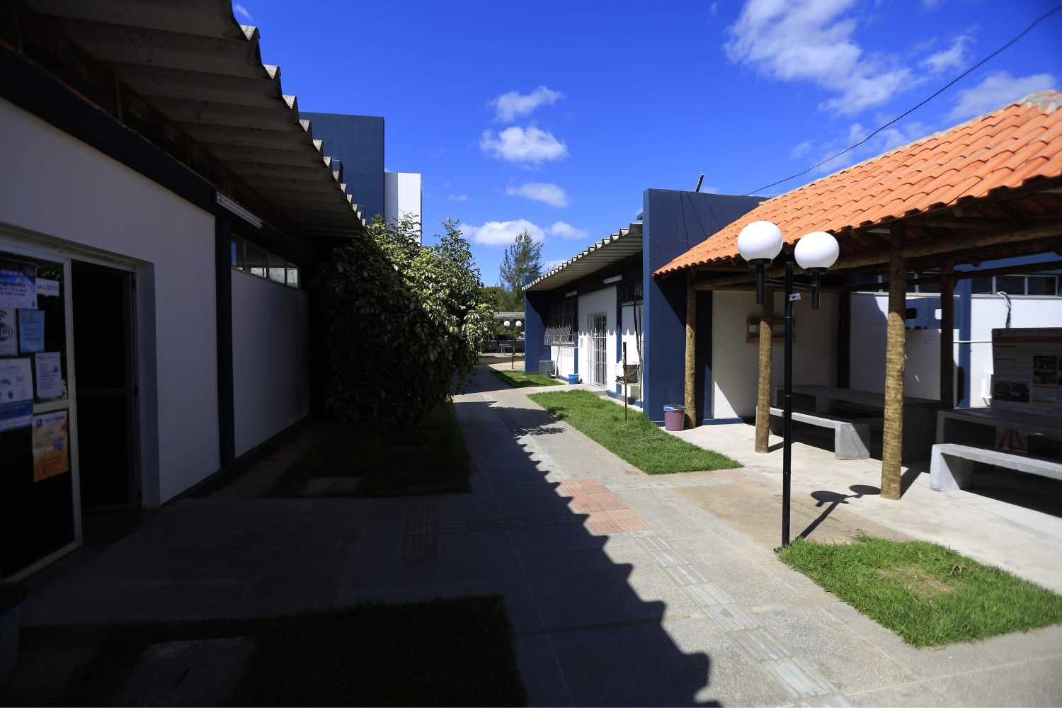 Sede provisória do Campus do Sertão, no município de Nossa Senhora da Glória
