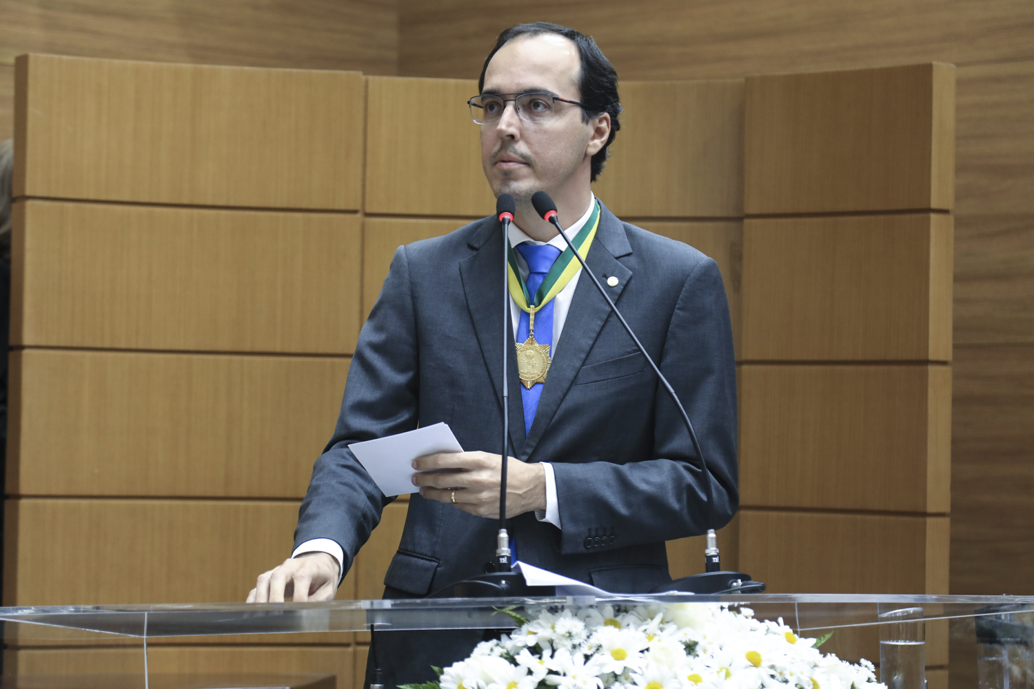 “A Universidade Federal de Sergipe é plural, é diversa, prima pela democratização de seu acesso e pela inserção social”, afirmou o deputado George Passos, representando a Alese.