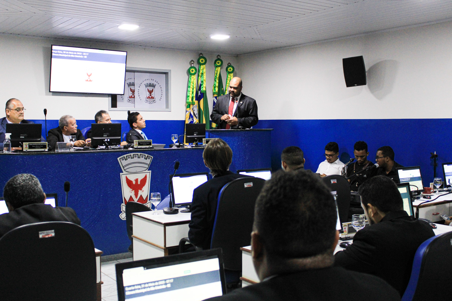 Sessão comemorativa ocorreu na noite dessa terça-feira (30). (fotos: Pedro/Ascom UFS).