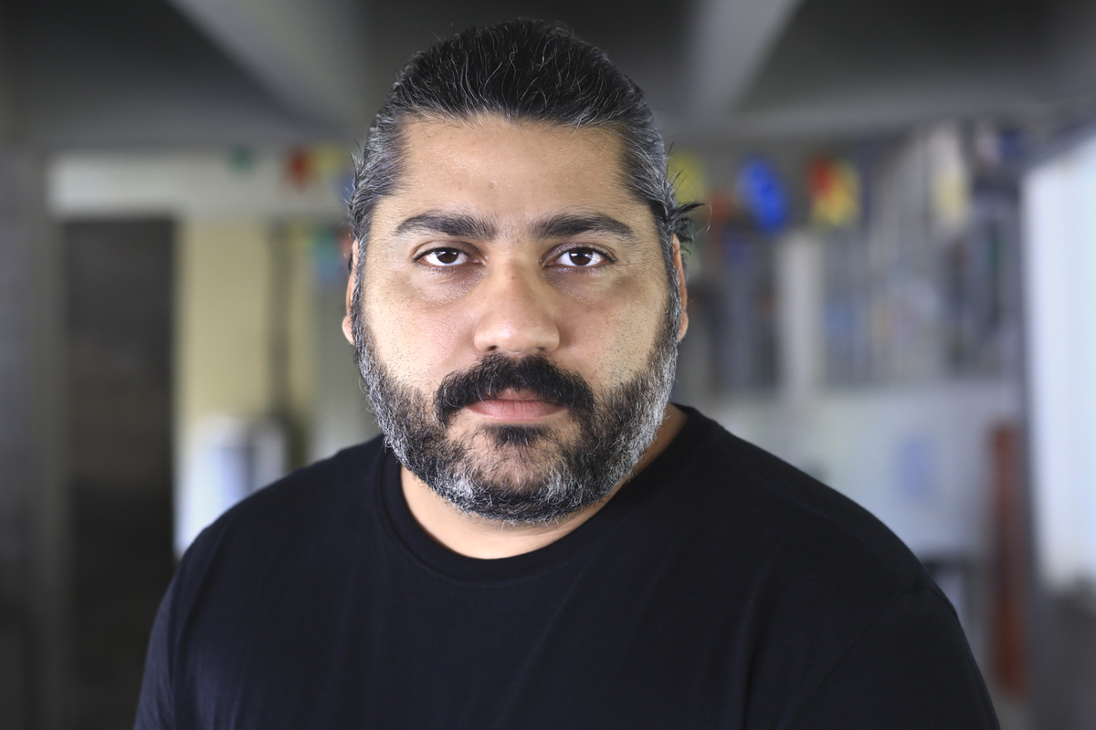 Diego Vidal, doutorando em Ciência da Propriedade Intelectual e integrante do Labes. (Foto: Adilson Andrade / Ascom UFS)