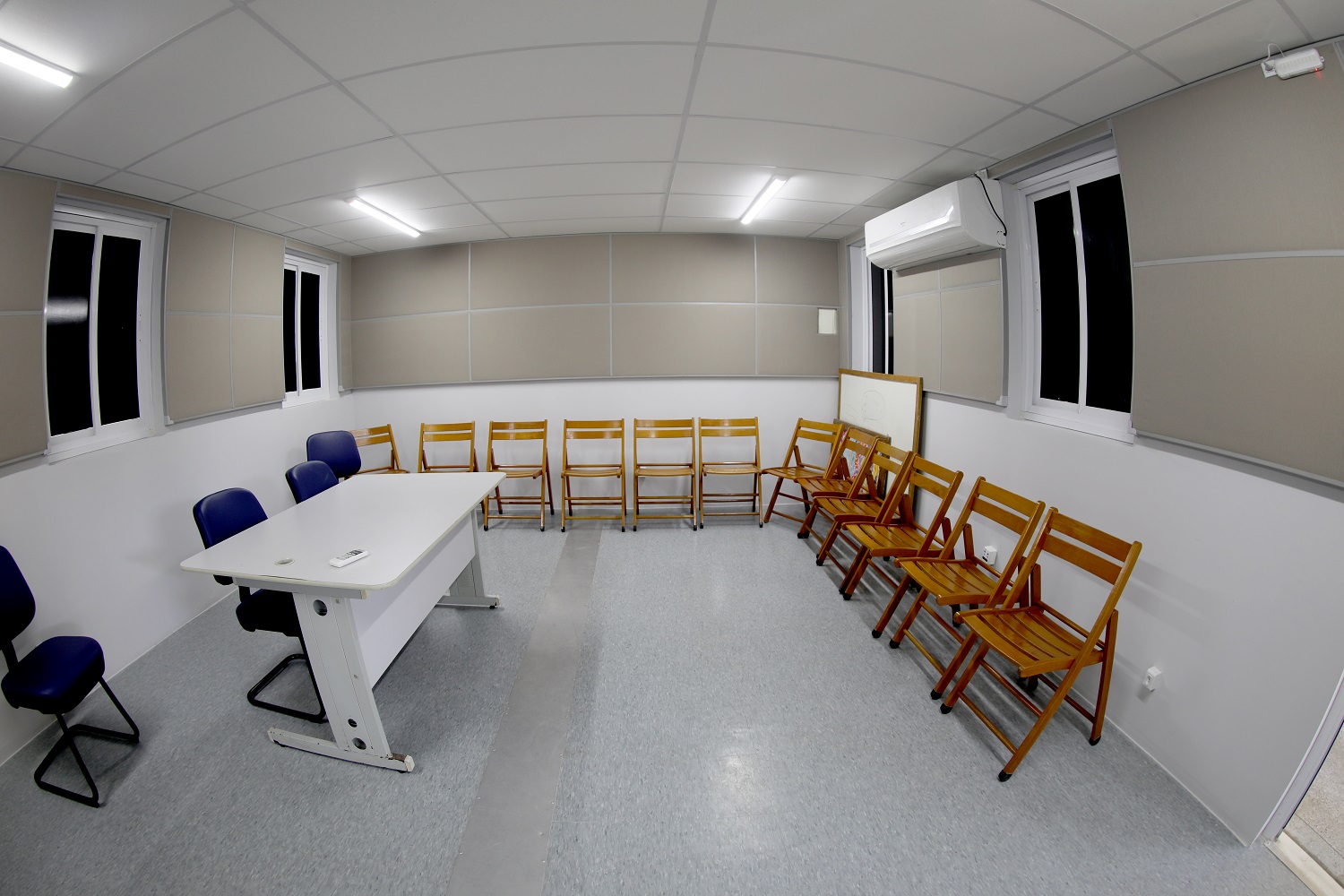 Sala de atendimento coletivo