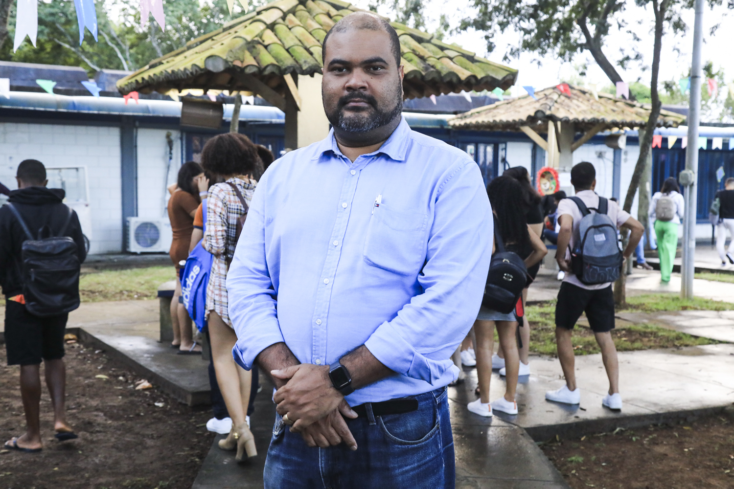 “Além de festejar, é um momento de integração", disse o reitor Valter Santana.
