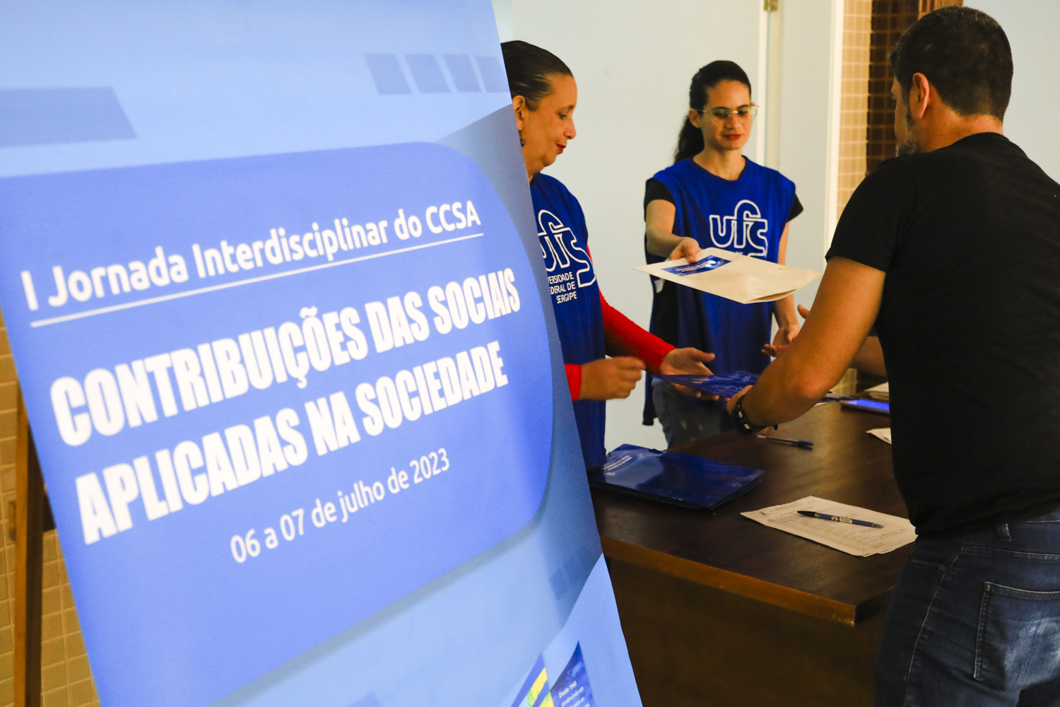 Abertura do evento aconteceu no auditório da Didática 7. (foto: Adilson Andrade/Ascom UFS)