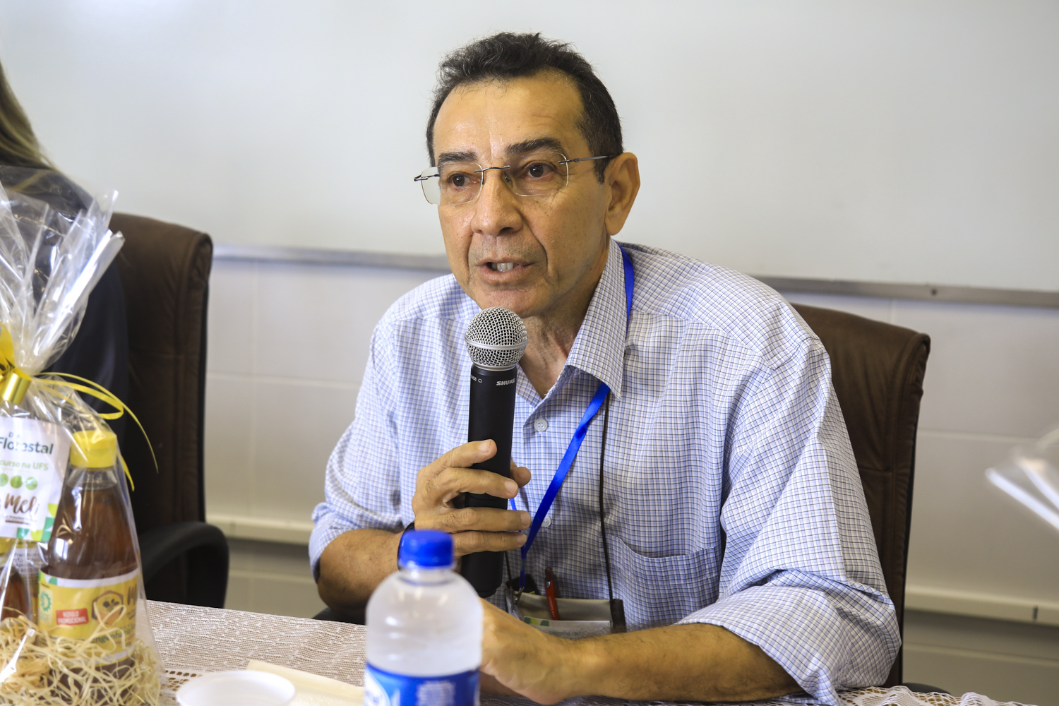 Mário Jorge é professor do curso de Ciências Florestais. (foto: Adilson Andrade/Ascom UFS)