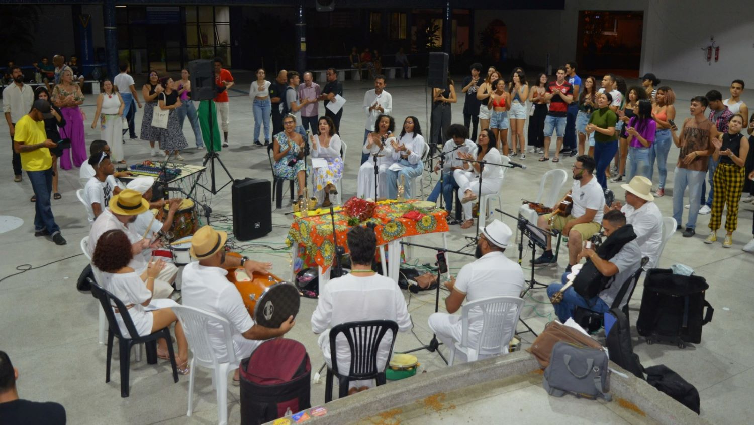Grupo de samba Consciência Raiz é formado por professores e estudantes da UFS (Fotos: Wanessa Fortes / Consciência Raiz)