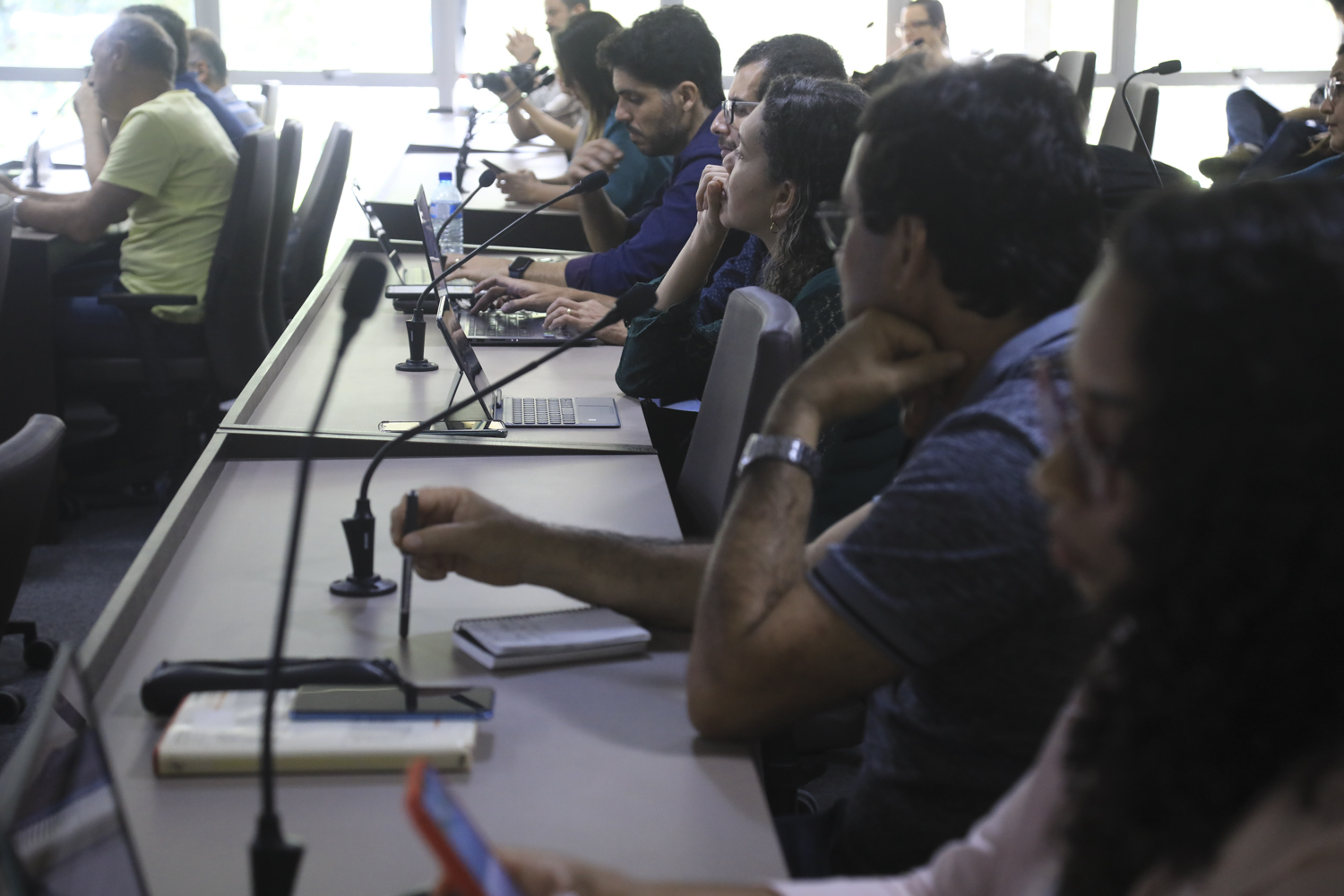 Atividade reuniu diversos pesquisadores da UFS. (foto: Adilson Andrade/Ascom UFS)