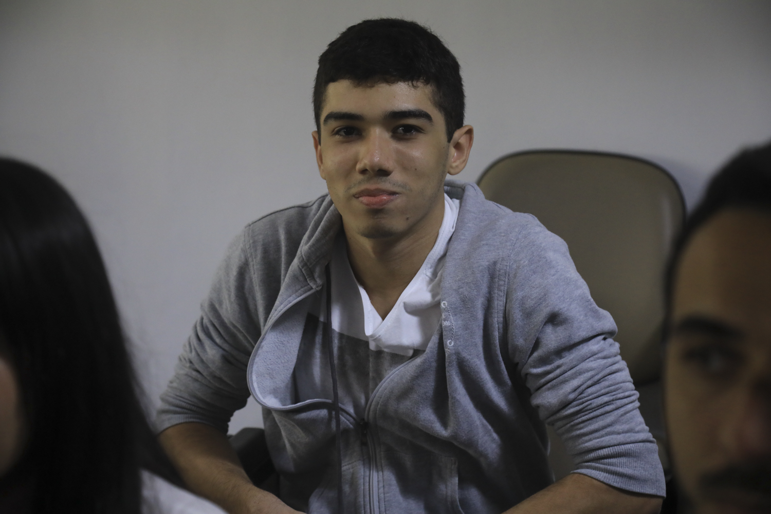César Castro é discente do 7º período do curso de licenciatura em Física. (foto: Adilson Andrade/Ascom UFS)