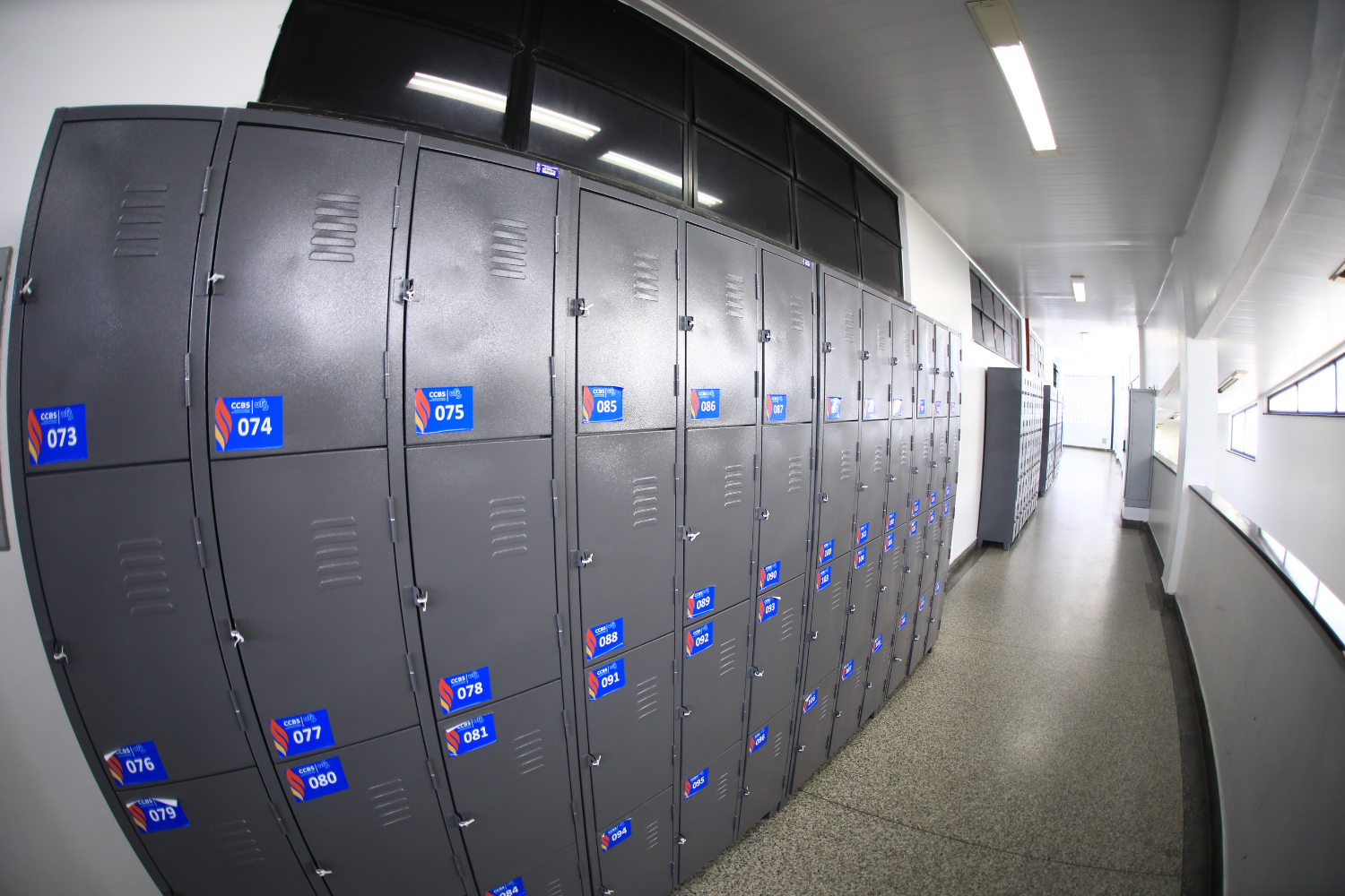 360 lockers foram entregues pela gestão da universidade. (foto: Pedro Ramos/Ascom UFS)