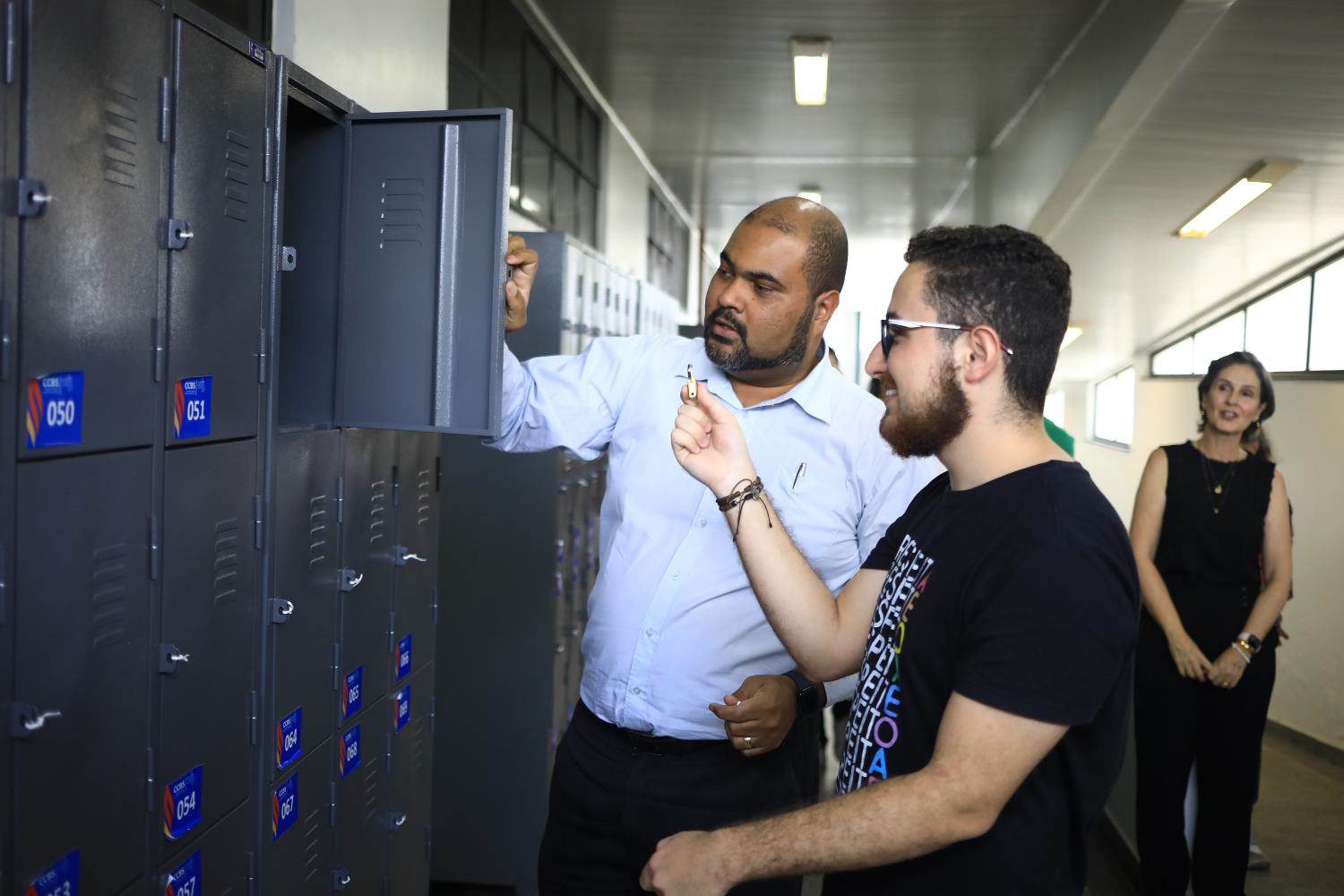 Entrega dos lockers é fruto do planejamento anual de compras que a universidade instituiu desde a metade do ano passado. (foto: Pedro Ramos/Ascom UFS)