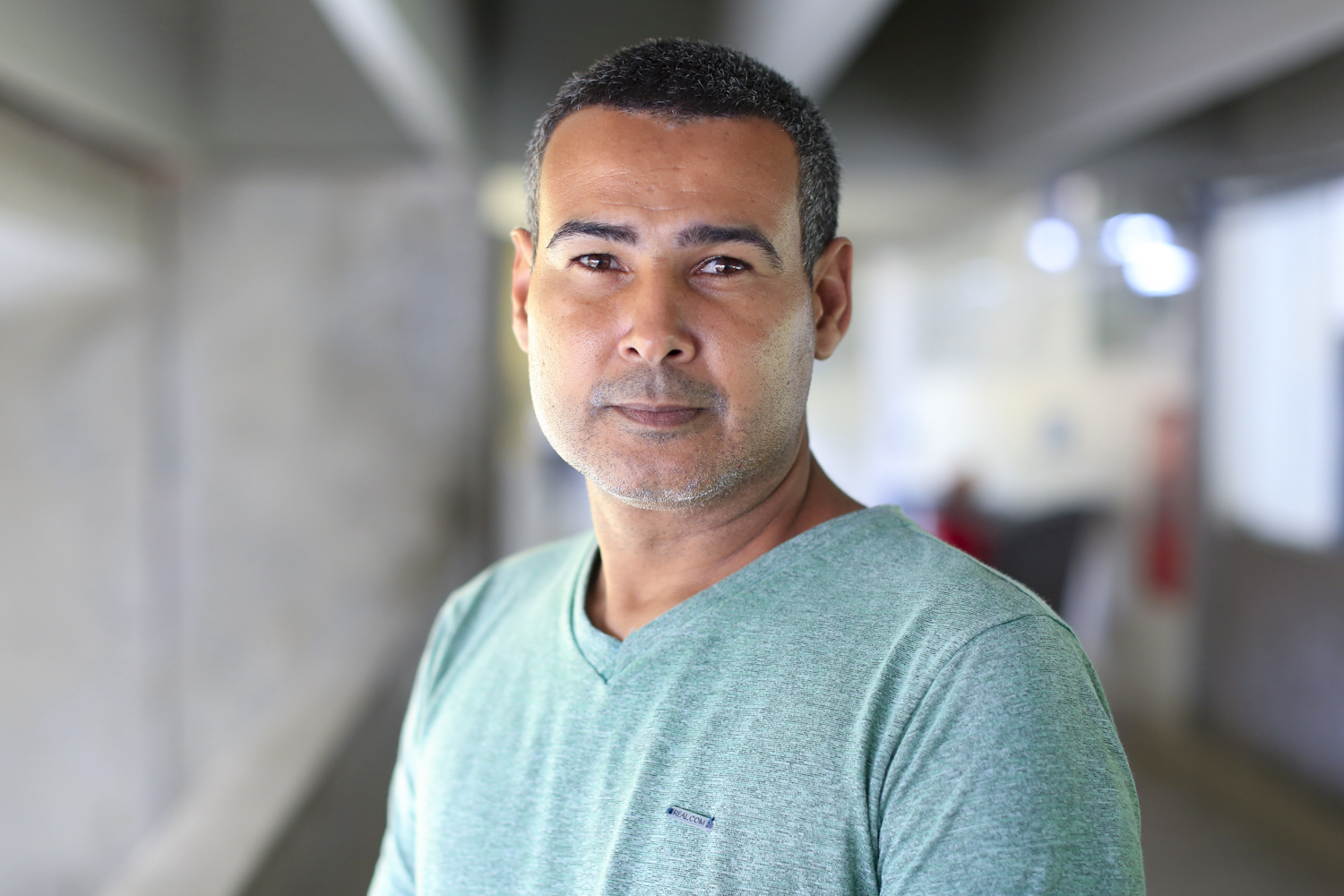 Edilson Wiltshire é estudante do curso de Engenharia de Pesca. (foto: Adilson Andrade/Ascom UFS)