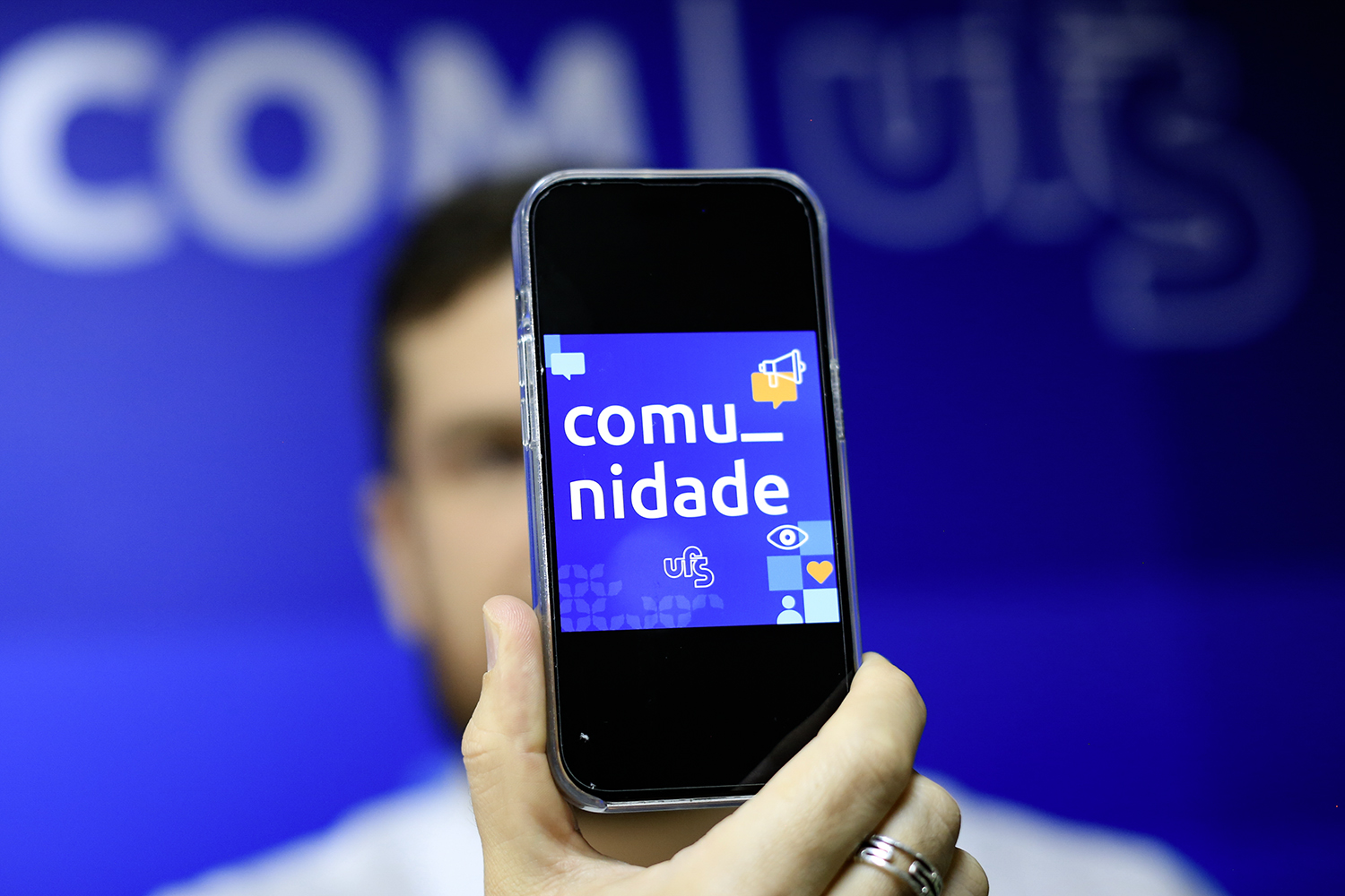 Comunidade UFS no Whatsapp. Foto: Adilson Andrade / Ascom UFS.