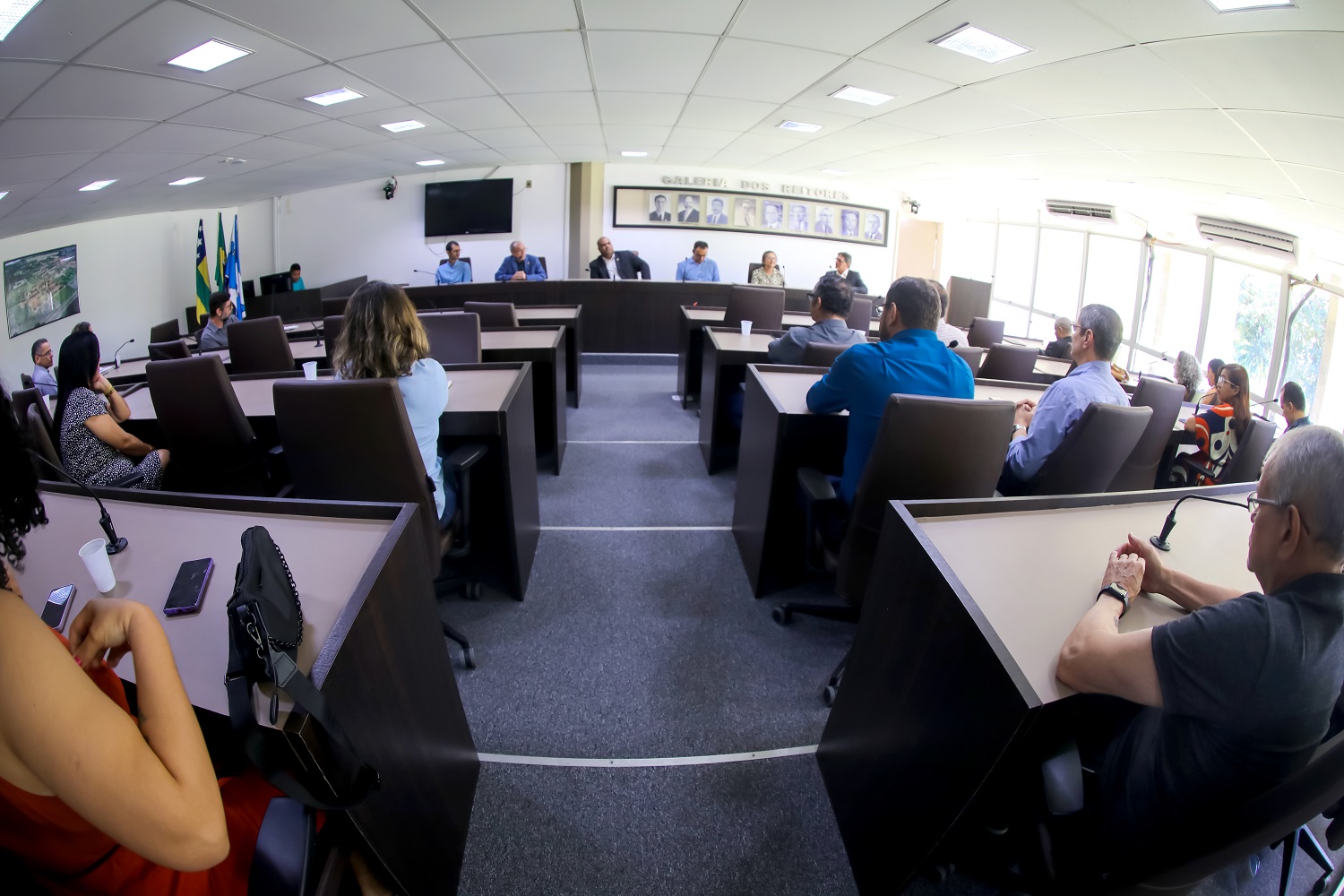 Evento aconteceu na Sala dos Conselhos Superiores da UFS. (Foto: Schirlene Reis/Ascom UFS)