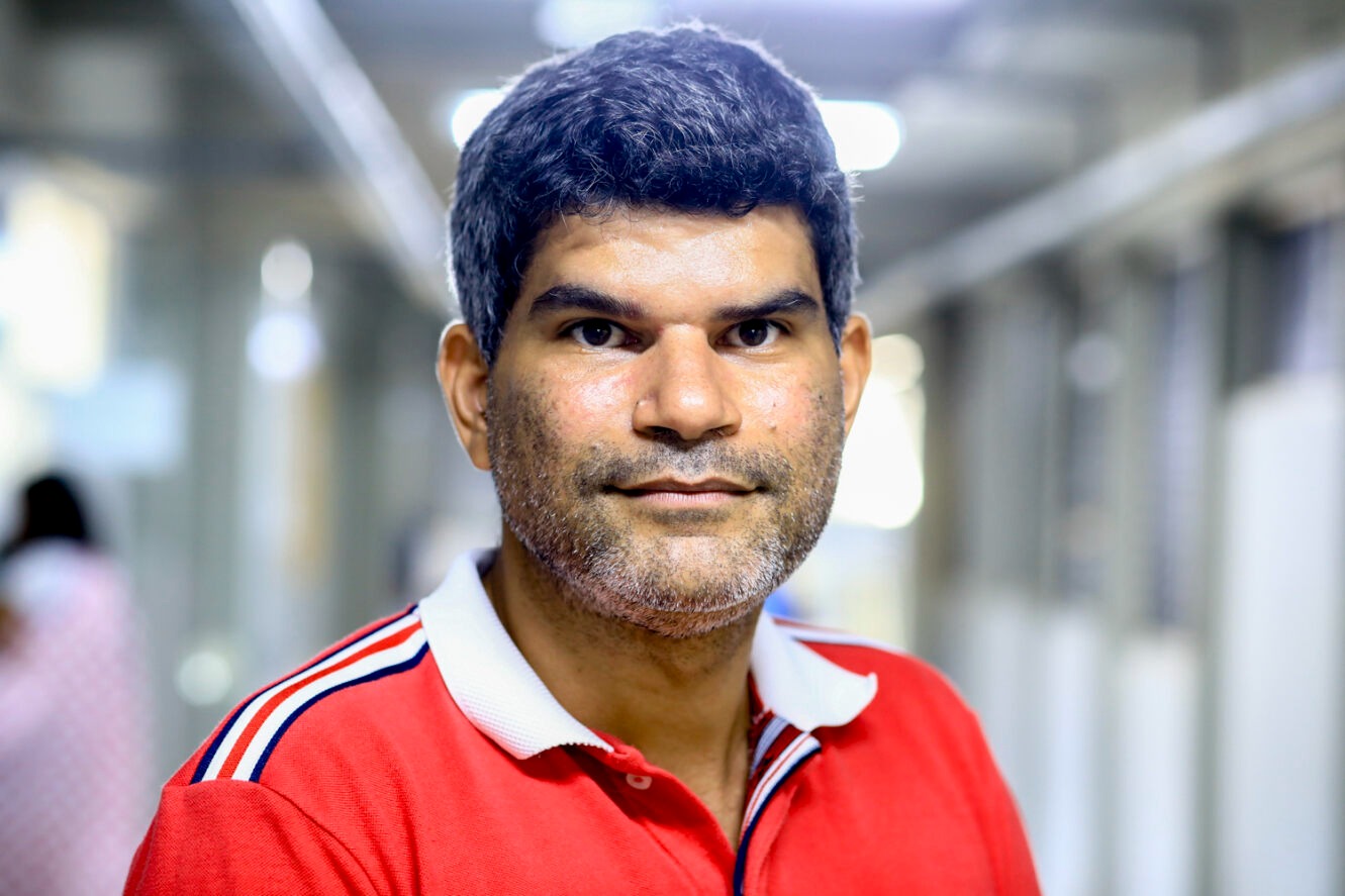 Paulo Evangelista é membro da Cáritas-Brasileira. (Foto: Adilson Andrade/Ascom UFS)