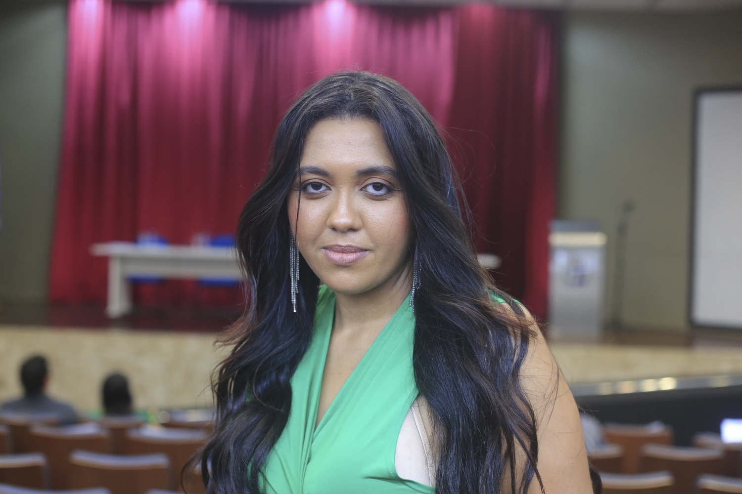 Nayane Carmo é presidente do Centro Acadêmico de Engenharia de Petróleo da UFS. (foto: Adilson Andrade/Ascom UFS)