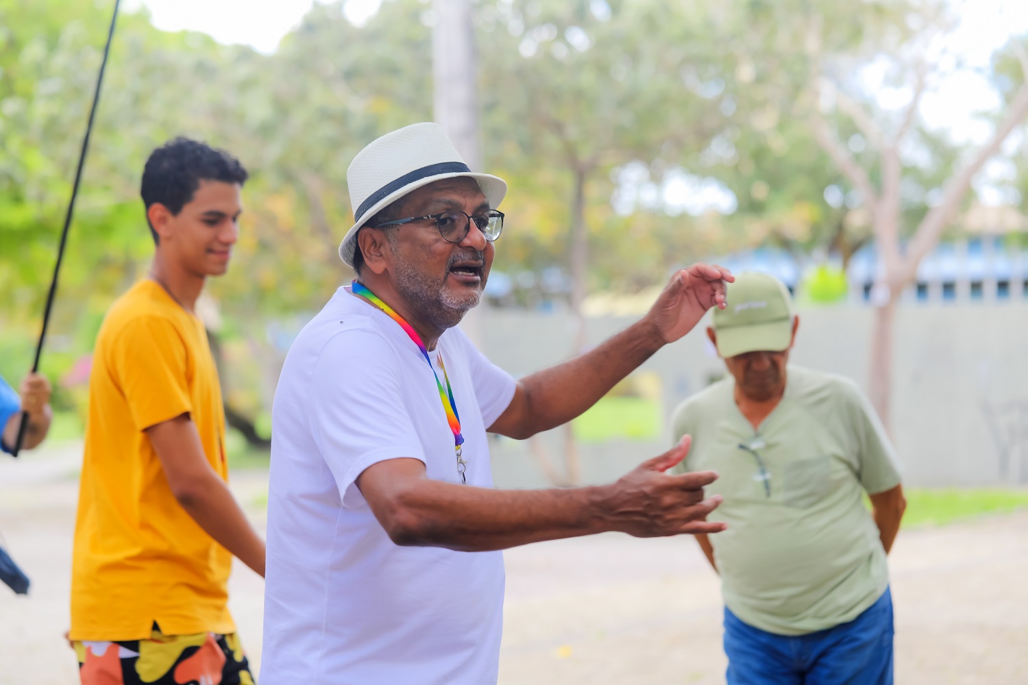 Coordenador do Workshop, Milton Raimundo Leite possui Grau de Mérito Universitário em Artes e Cultura Popular. (Foto: Schirlene Reis/Ascom UFS)