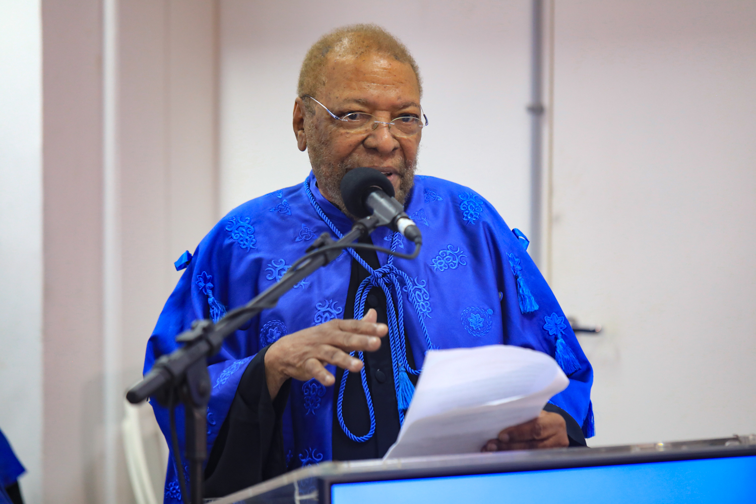 Martinho da Vila na solenidade de concessão do título de Doutor Honoris Causa pela UFS (Foto: Adilson Andrade/AscomUFS)
