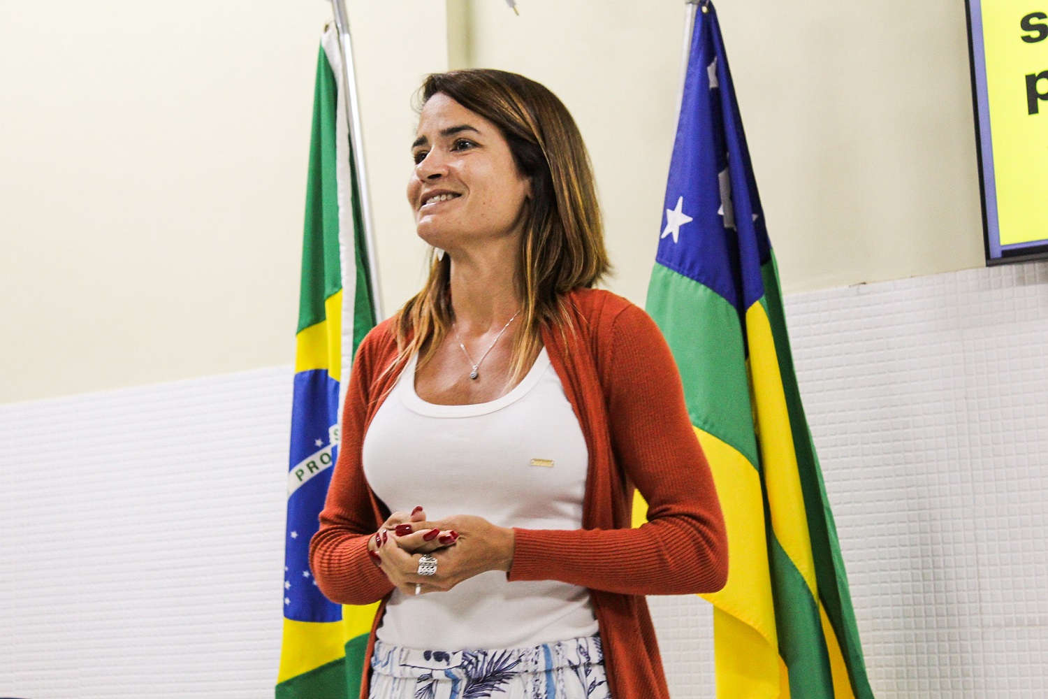 Tatiana Aneas é professora do Departamento de Comunicação Social da UFS. (foto: Projeto Comunica-se)