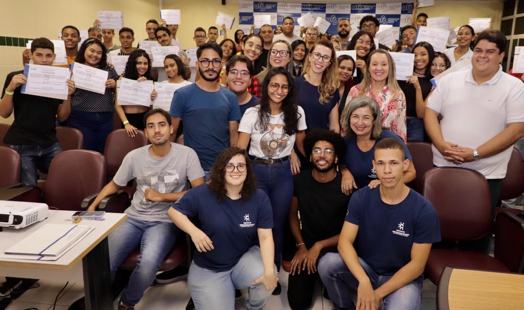 Cerca de 30 jovens aprendizes foram qualificados na Maratona Empreendedora, promovida pelo Centro de Empreendedorismo da UFS (foto: Arquivo pessoal)