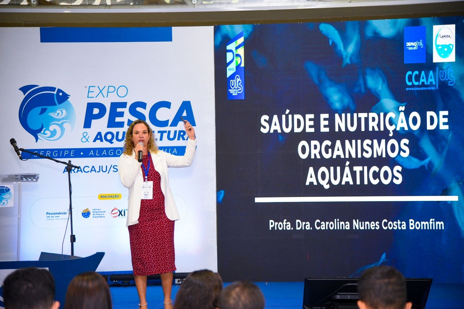 Carolina Bomfim é diretora do Centro de Ciências Agrárias Aplicadas da UFS. (foto: Embrapa)