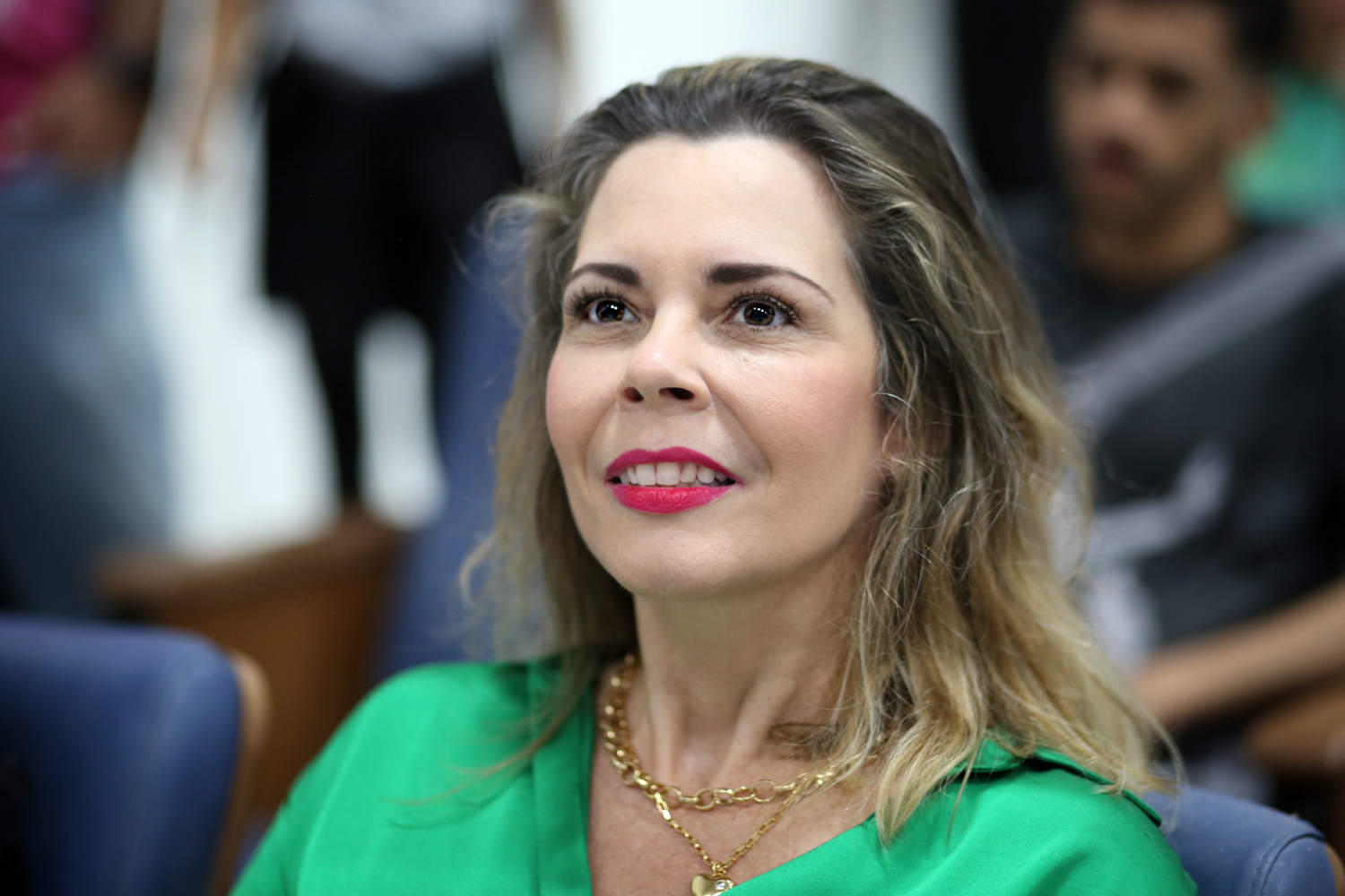 Lavínia Teixeira-Machado, responsável pela Divisão de Ações Inclusivas (Dain/Proest)