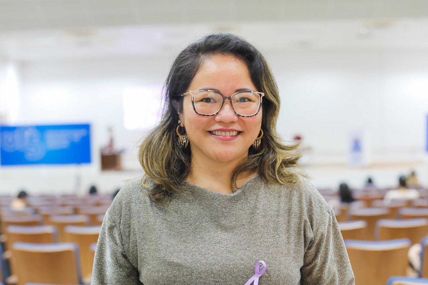 Eliana Midori, do Departamento de Química da UFS, é uma das principais responsáveis pelo projeto. Foto: Schirlene Reis (Ascom/UFS).