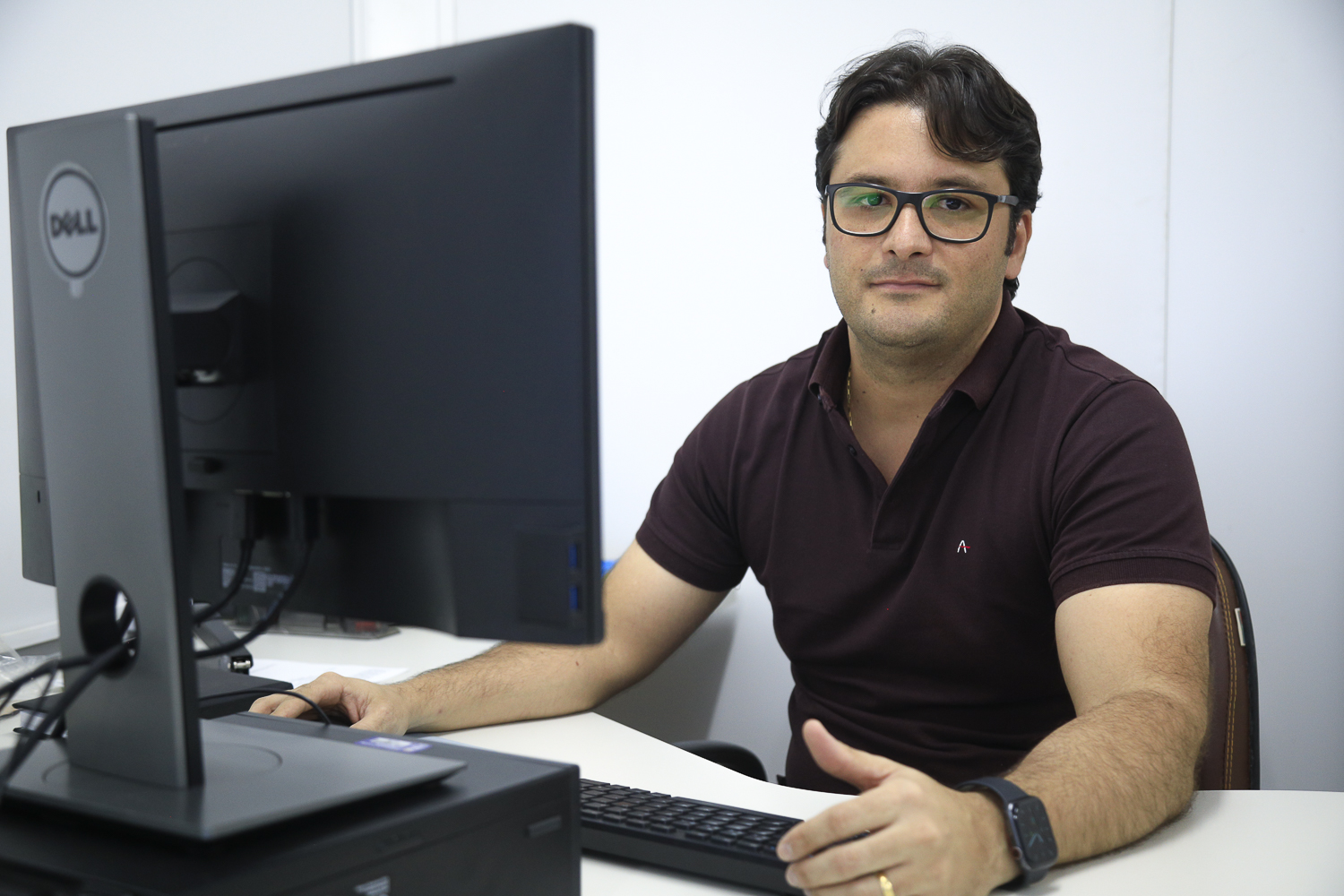 Diretor do campus, Maycon Fagundes destacou a importância do evento