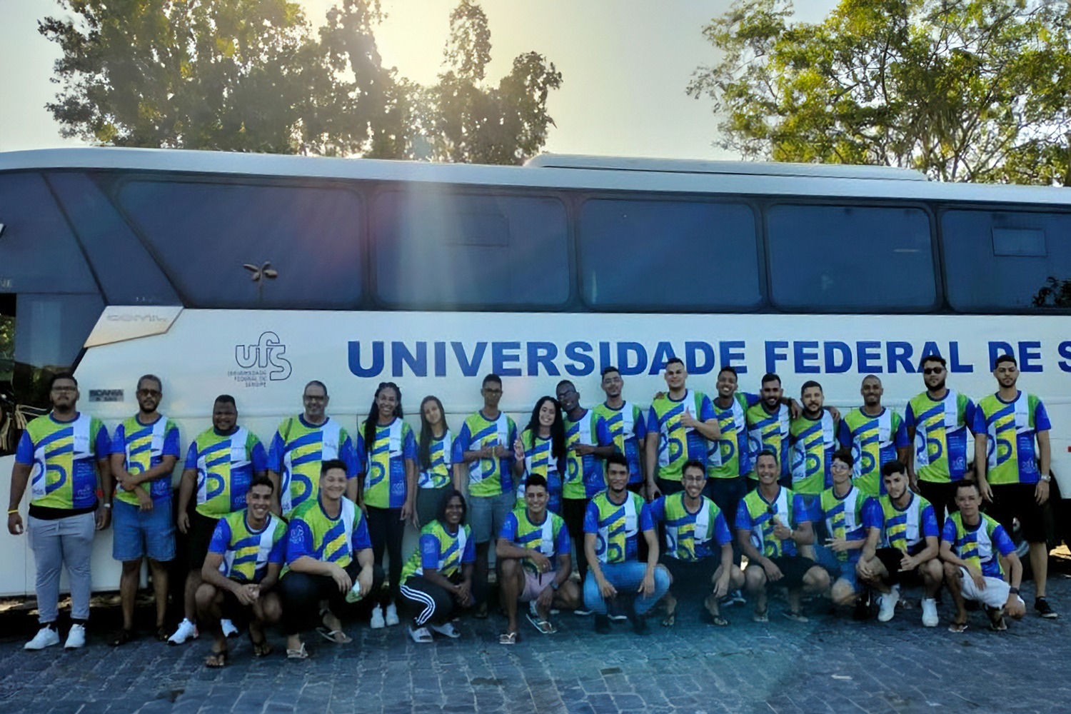 Embarque da delegação da UFS para a 1ª semana de competição. (foto: Arquivo pessoal)