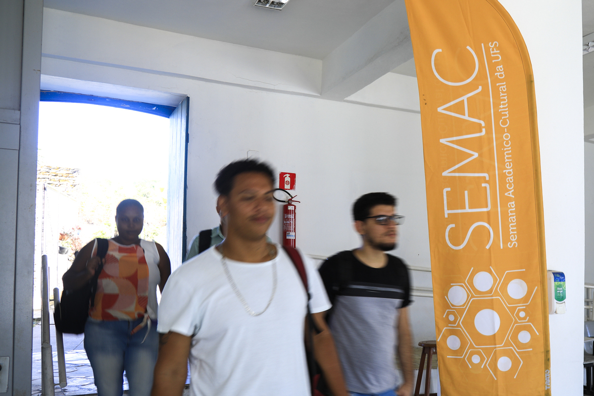 Atividades diversas marcaram o terceiro dia de Semac no Campus de Laranjeiras. (Foto: Adilson Andrade/Ascom UFS)