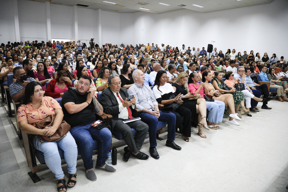 Evento aconteceu no auditório da Didática 7. (foto: Adilson Andrade/Ascom UFS)