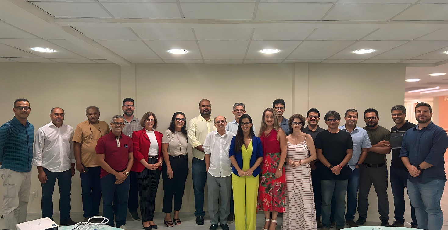 Todos os pró-reitores e superintendentes da administração da UFS marcaram presença no evento. (foto: Arquivo pessoal)