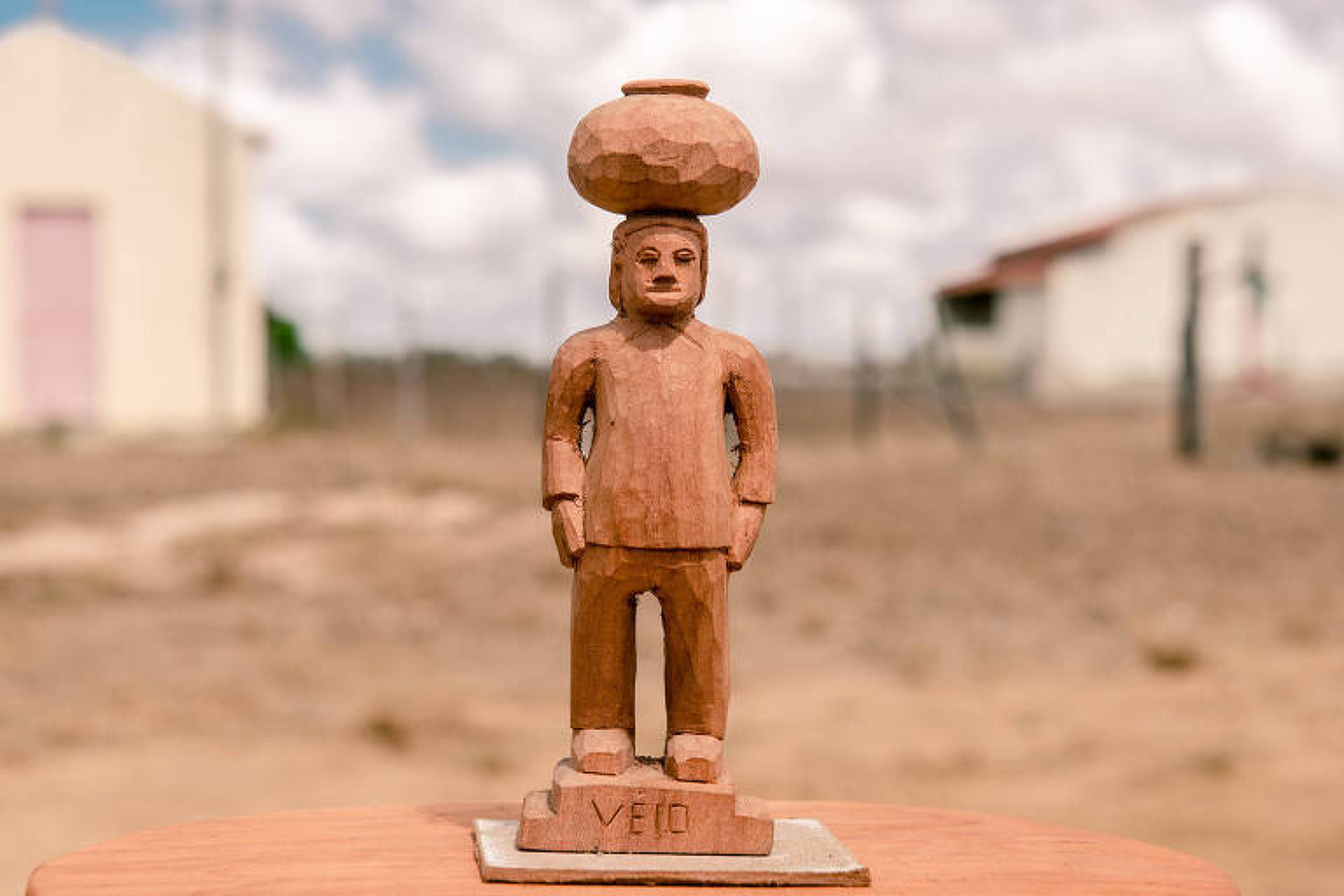 Uma das obras de Cícero Alves dos Santos (Foto: André Seiti/Itaú Cultural)