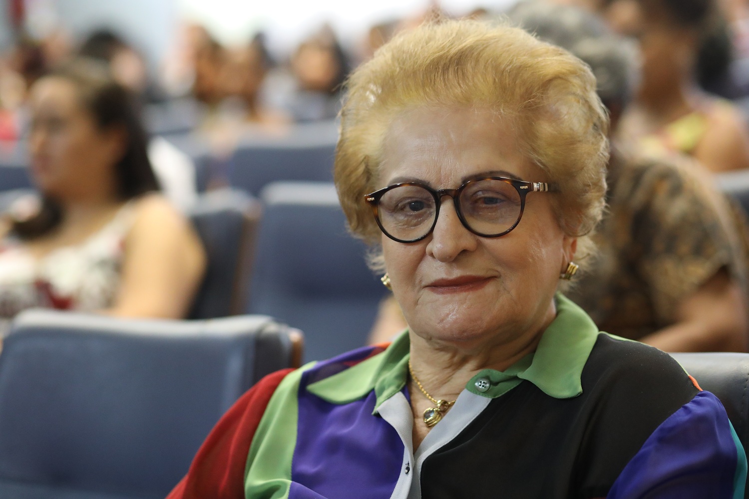 Maria Helena Santana é professora aposentada da UFS. (Foto: Matheus Martins/Ascom UFS)