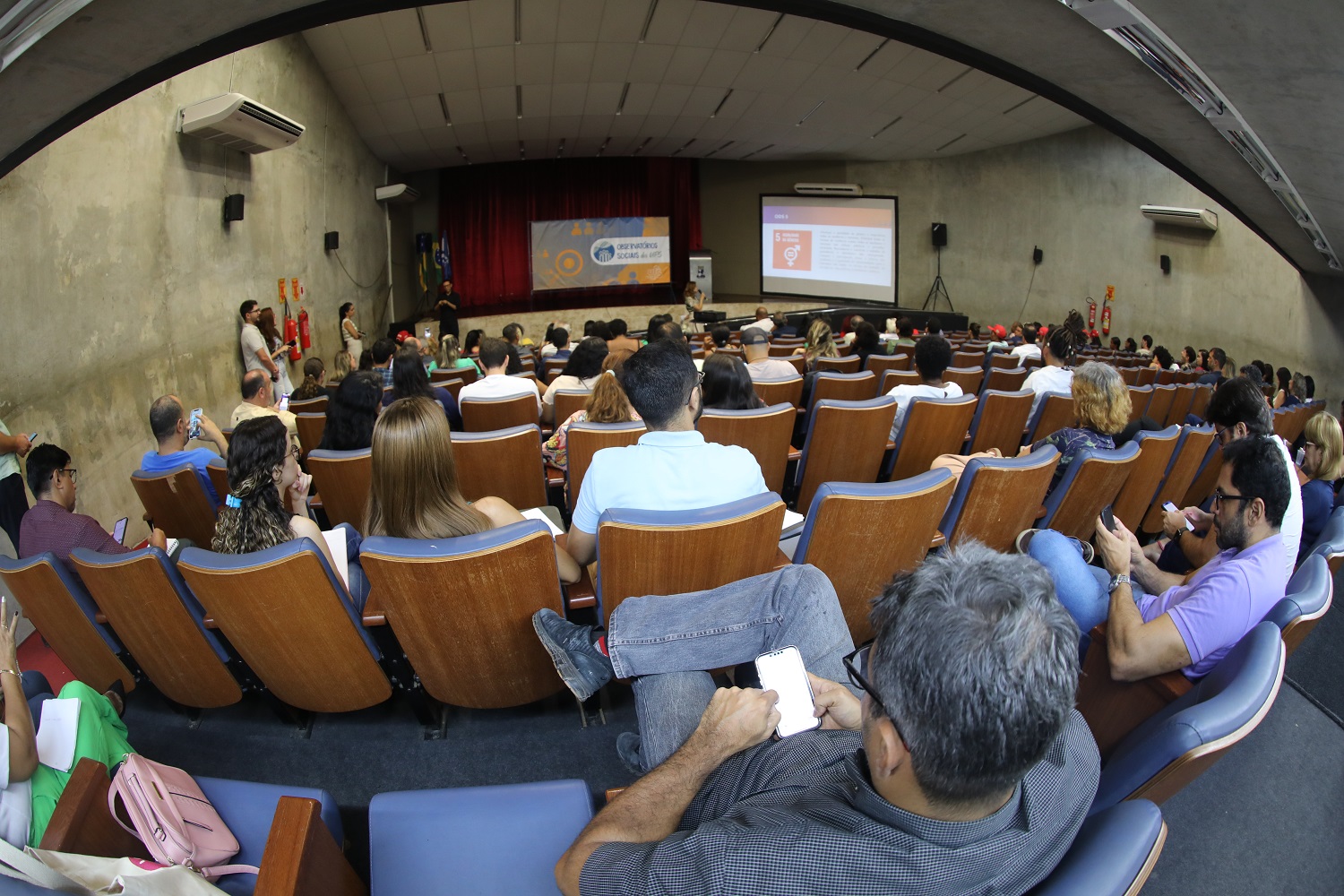 Evento aconteceu no auditório da Reitoria. (foto: Schirlene Reis/Ascom UFS)