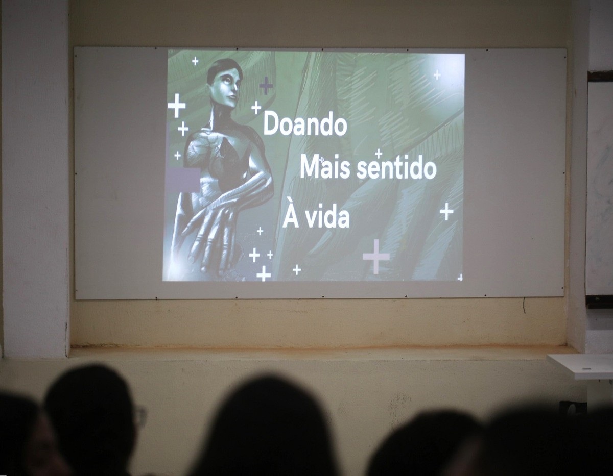 Foco do evento foi falar sobre a importância da doação de corpos para estudos científicos nos cursos da UFS. (foto: Janaína Cavalcante/Ascom UFS)