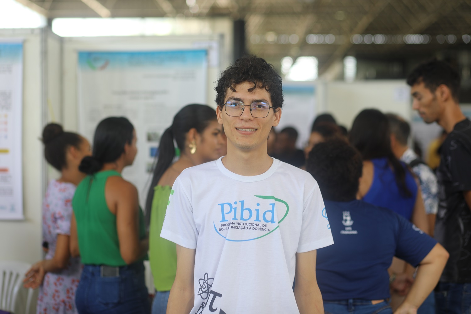 Jonathan Vinícius é estudante de Matemática da UFS. (foto: Mateus Ferreira/ Ascom UFS)